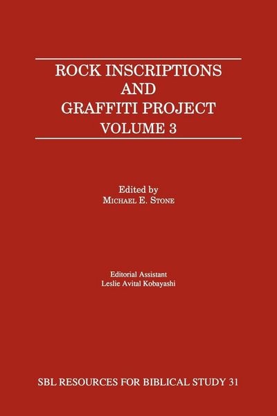 Produktbild: Rock Inscriptions and Graffiti Project, Volume 3