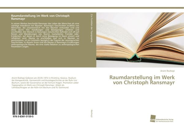 Produktbild: Raumdarstellung im Werk von Christoph Ransmayr