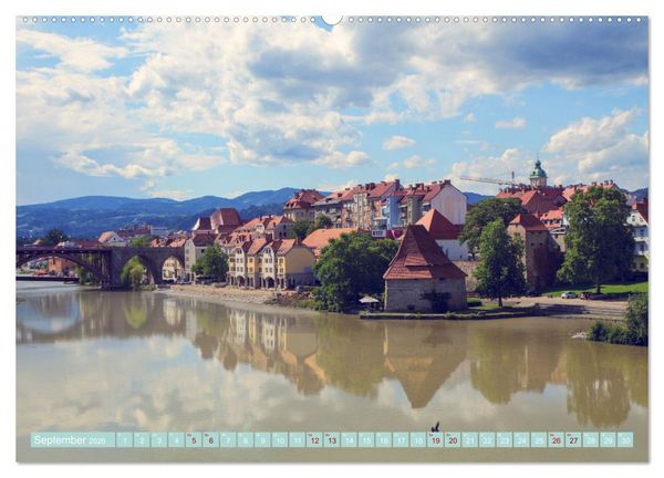 Produktbild: Maribor - Entspannde Stadt am Ufer der Drau (Wandkalender 2026 DIN A2 quer), CALVENDO Monatskalender
