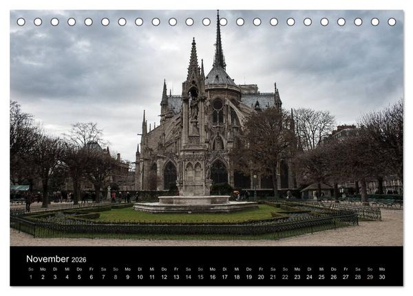 Produktbild: Paris (Tischkalender 2026 DIN A5 quer), CALVENDO Monatskalender