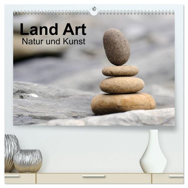 Produktbild: Land Art - Natur und Kunst (hochwertiger Premium Wandkalender 2026 DIN A2 quer), Kunstdruck in Hochglanz