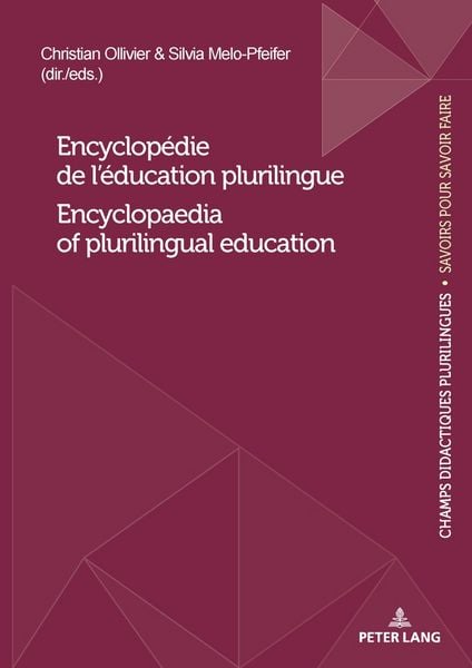 Produktbild: Encyclop&eacute;die de l&rsquo;&eacute;ducation plurilingue / Encyclopaedia of plurilingual education