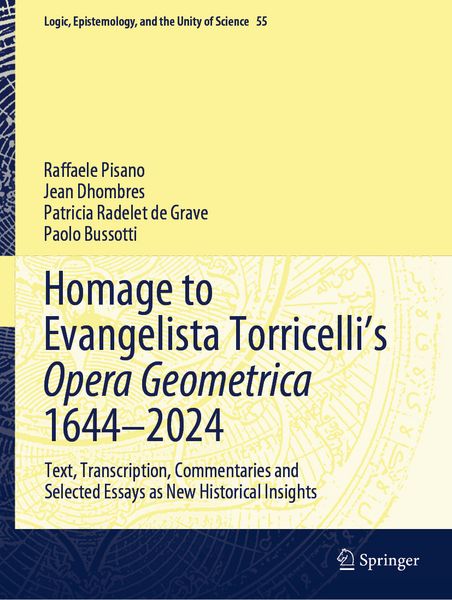 Produktbild: Homage to Evangelista Torricelli&rsquo;s Opera Geometrica 1644&ndash;2024