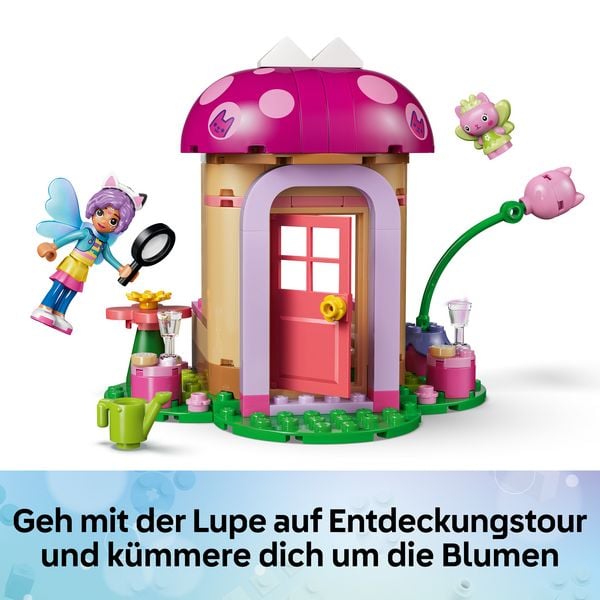 Produktbild: LEGO Gabbys Puppenhaus Kitty Fees Gartenhaus Bauset f&uuml;r Kinder 11212