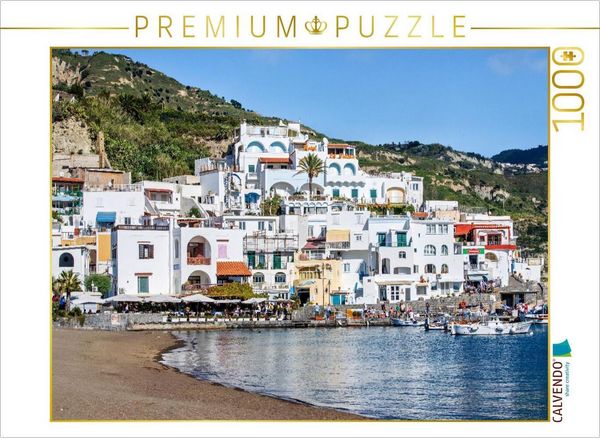 Produktbild: CALVENDO Puzzle Ischia - Sant Angelo | 1000 Teile Lege-Gr&ouml;&szlig;e 64x48cm Foto-Puzzle f&uuml;r gl&uuml;ckliche Stunden