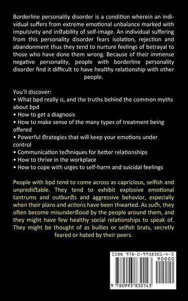Produktbild: Borderline Personality Disorder