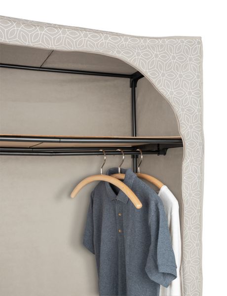 Produktbild: Kleiderschrank Mod. Balance mit Ablage, Stoffschrank, Faltschrank