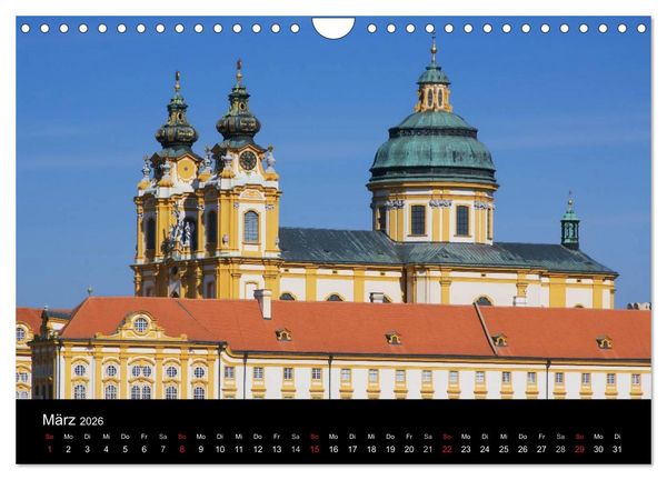 Produktbild: Die Wachau - Bezaubernde Orte an der Donau (Wandkalender 2026 DIN A4 quer), CALVENDO Monatskalender