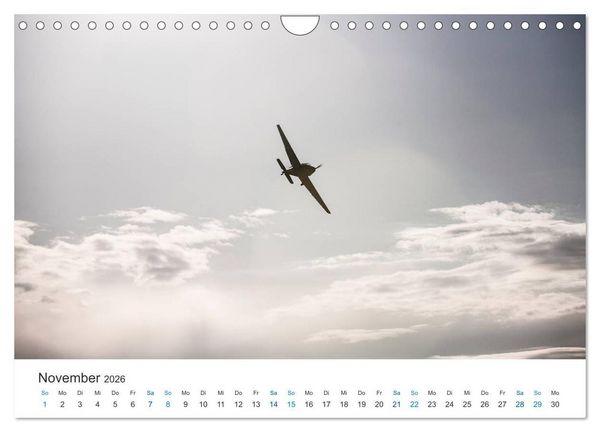 Produktbild: AVIATION CLASSICS seen by custompix.de (Wandkalender 2026 DIN A4 quer), CALVENDO Monatskalender
