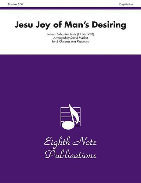 Produktbild: Bach, J: Jesu Joy of Man's Desiring