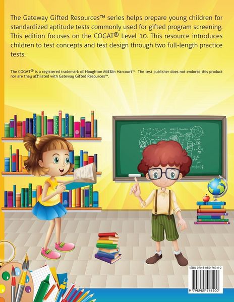 Produktbild: COGAT Test Prep Grade 4 Level 10