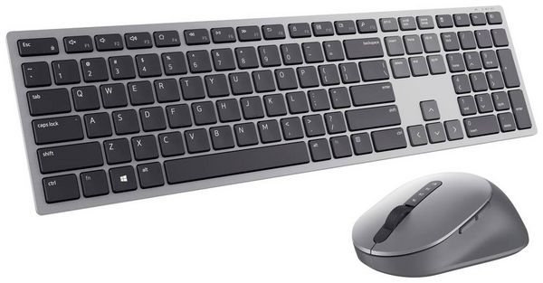 Produktbild: Dell Premier KM7321W Funk, Bluetooth&reg; Tastatur, Maus-Set Deutsch, QWERTZ Titan