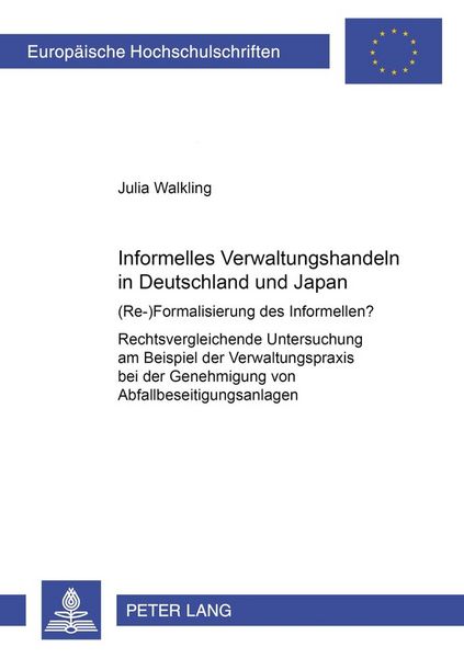 Produktbild: Informelles Verwaltungshandeln in Deutschland und Japan