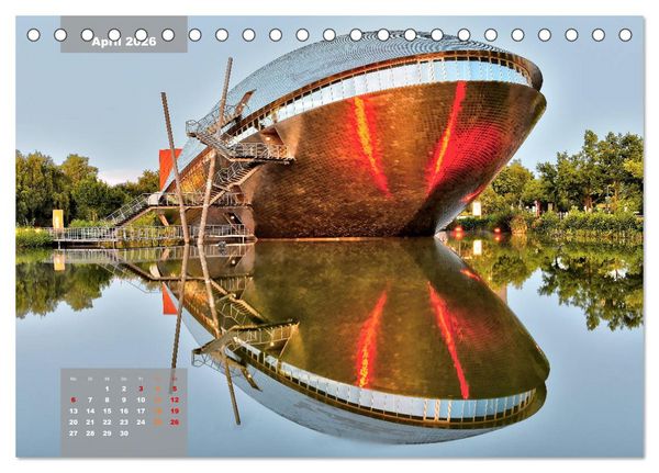 Produktbild: Die Freie Hansestadt Bremen (Tischkalender 2026 DIN A5 quer), CALVENDO Monatskalender