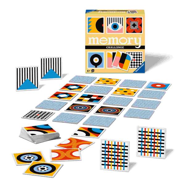 Ravensburger 22462 - Challenge memory® Verrückte Muster