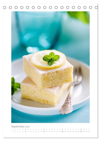 Produktbild: Himmlisch lecker! S&uuml;&szlig;e Desserts und andere Naschereien (Tischkalender 2026 DIN A5 hoch), CALVENDO Monatskalender