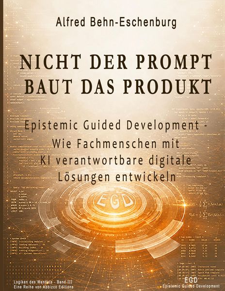 Produktbild: Nicht der Prompt baut das Produkt