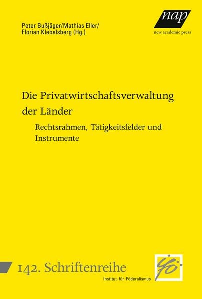 Produktbild: Die Privatwirtschaftsverwaltung der L&auml;nder
