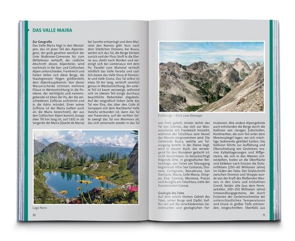 Produktbild: KOMPASS Wanderf&uuml;hrer Piemont, Valle Maira, 35 Touren mit Extra-Tourenkarte