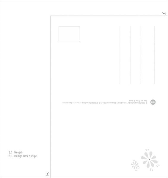 Produktbild: Frida Postkartenkalender 2027
