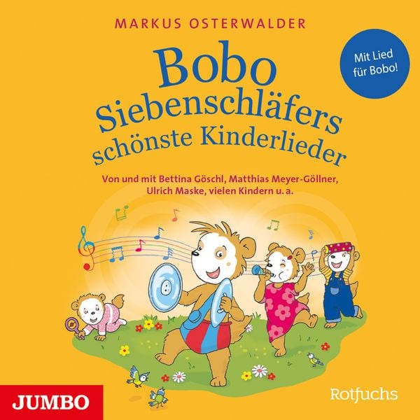 Produktbild: Bobo Siebenschl&auml;fers sch&ouml;nste Kinderlieder,1 Audio-CD