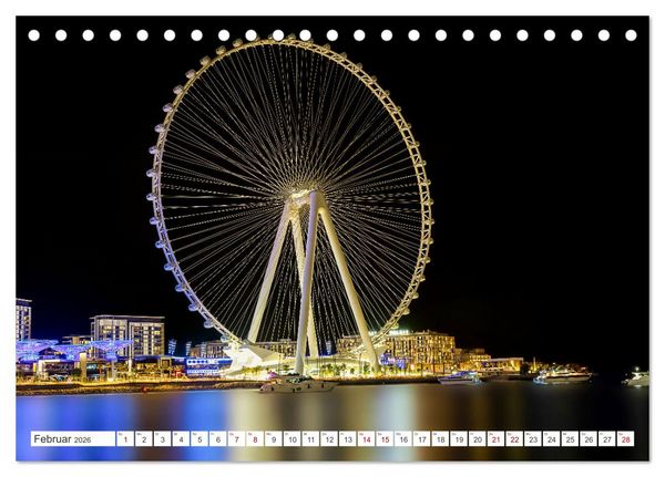 Produktbild: Dubai - Das achte Weltwunder (Tischkalender 2026 DIN A5 quer), CALVENDO Monatskalender