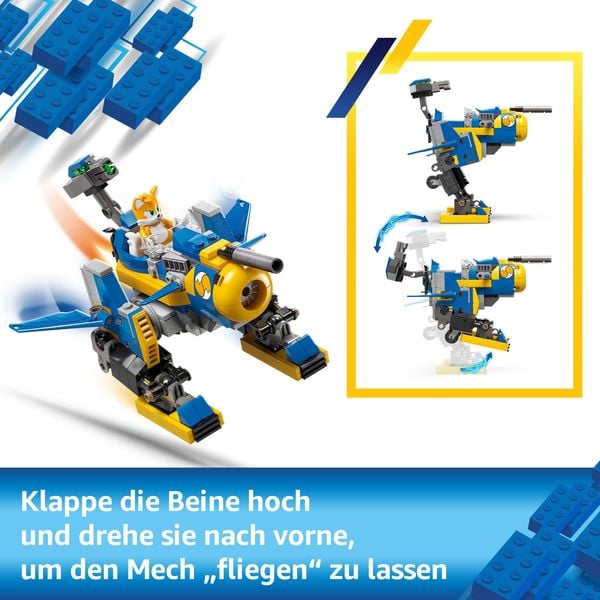 Produktbild: LEGO Sonic the Hedgehog Cyclone vs. Metal Sonic - Spielzeug Mechs 77002