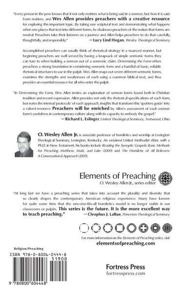 Produktbild: Allen, O: Determining the Form
