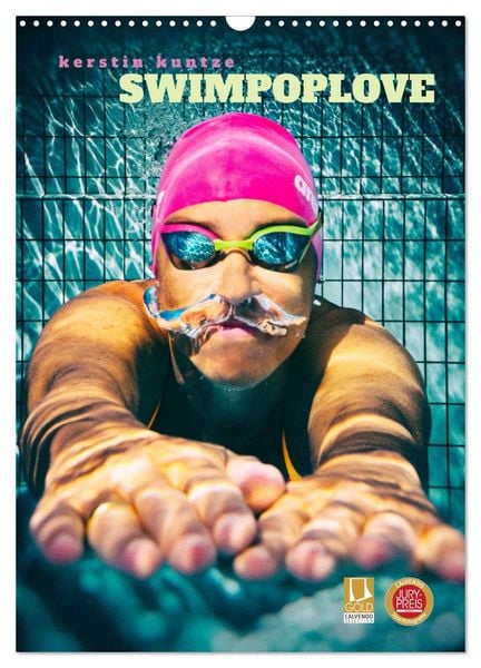 Produktbild: SWIMPOPLOVE (Wandkalender 2026 DIN A3 hoch), CALVENDO Monatskalender