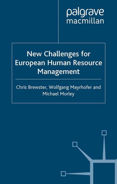 Produktbild: New Challenges for European Resource Management