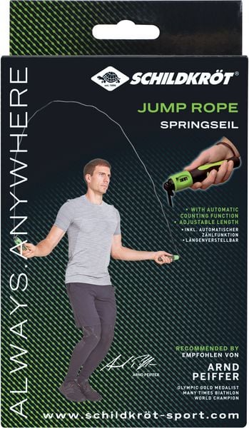 Produktbild: JUMP ROPE (black-green), mit Z&auml;hlwerk