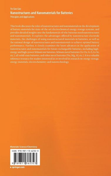 Produktbild: Nanostructures and Nanomaterials for Batteries