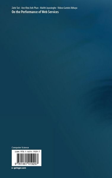 Produktbild: On the Performance of Web Services