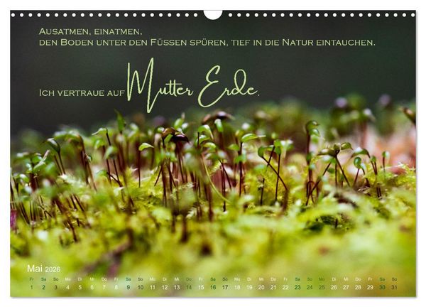 Produktbild: Vertraue! (Wandkalender 2026 DIN A3 quer), CALVENDO Monatskalender