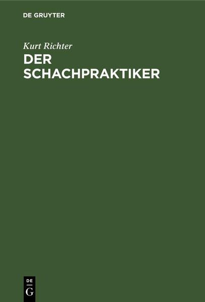 Produktbild: Der Schachpraktiker