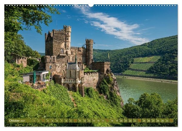 Produktbild: Burgen und Festungen am Mittelrhein (Wandkalender 2027 DIN A2 quer), CALVENDO Monatskalender