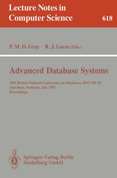 Produktbild: Advanced Database Systems