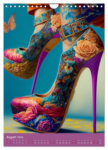 Produktbild: HighHeelArt (Wandkalender 2026 DIN A4 hoch), CALVENDO Monatskalender