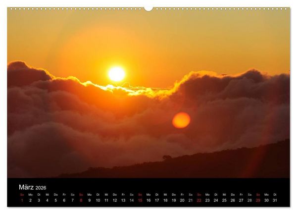 Produktbild: Hawaii - Oahu - Maui (hochwertiger Premium Wandkalender 2026 DIN A2 quer), Kunstdruck in Hochglanz