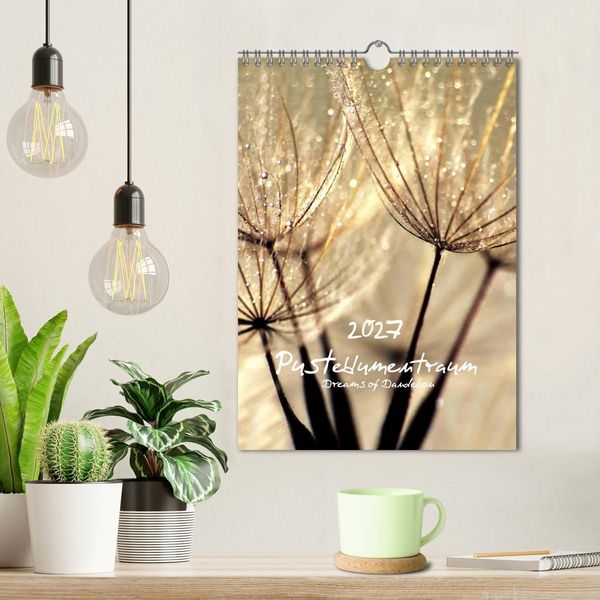 Produktbild: Pusteblumentraum - Dreams of Dandelion (Wandkalender 2027 DIN A4 hoch), CALVENDO Monatskalender