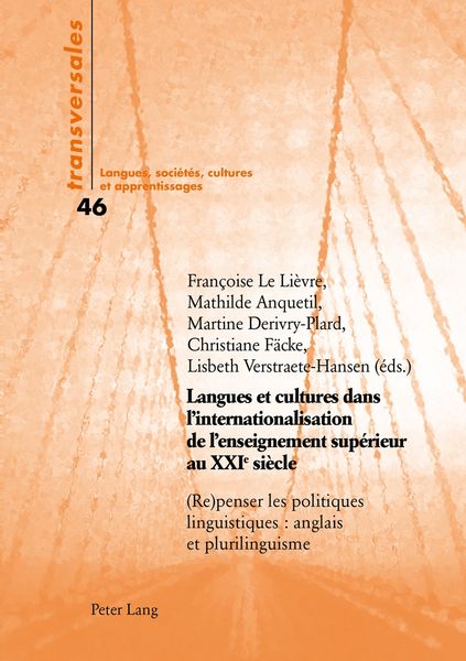 Produktbild: Langues et cultures dans l'internationalisation de l'enseignement sup&eacute;rieur au XXIe si&egrave;cle
