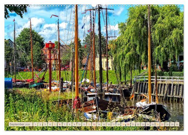 Produktbild: Reise an die Nordsee - Carolinensiel (hochwertiger Premium Wandkalender 2026 DIN A2 quer), Kunstdruck in Hochglanz