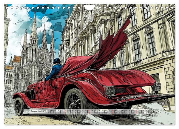 Produktbild: Comic City (Wandkalender 2026 DIN A4 quer), CALVENDO Monatskalender