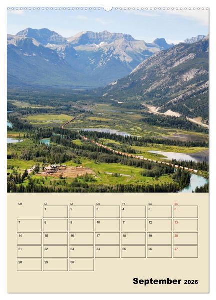 Produktbild: Kanadas gro&szlig;e Seen / Planer (hochwertiger Premium Wandkalender 2026 DIN A2 hoch), Kunstdruck in Hochglanz