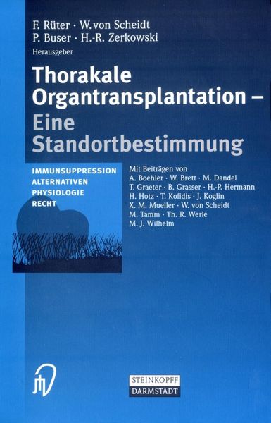 Produktbild: Thorakale Organtransplantation