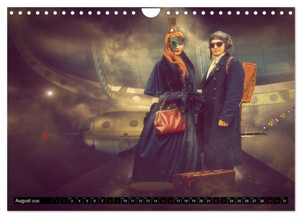 Produktbild: Steampunks (Wandkalender 2026 DIN A4 quer), CALVENDO Monatskalender