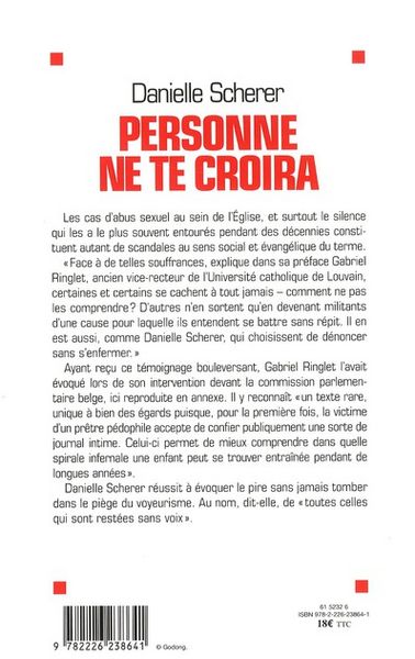 Produktbild: Personne ne te croira