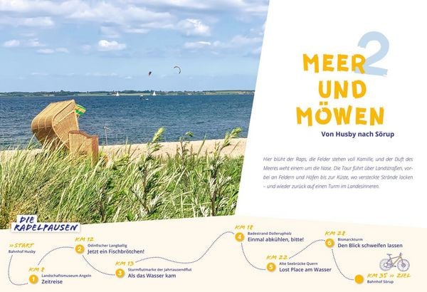 Produktbild: DUMONT Radelzeit an der Ostsee in Schleswig-Holstein