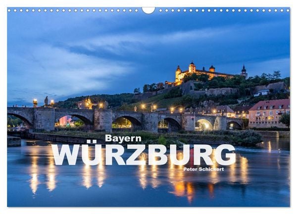 Produktbild: W&uuml;rzburg - Bayern (Wandkalender 2026 DIN A3 quer), CALVENDO Monatskalender