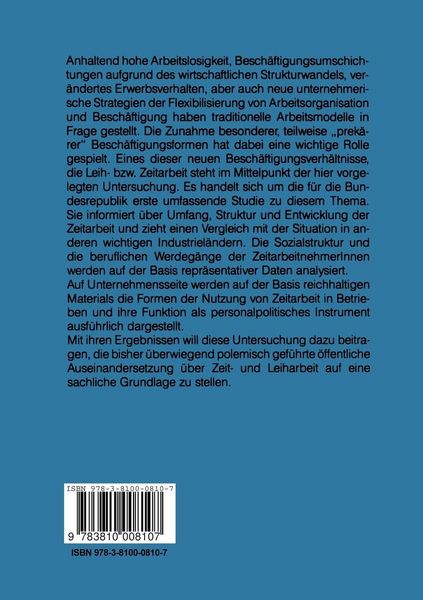 Arbeit auf Zeit